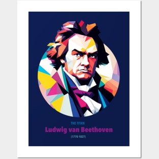 Beethoven in WPAP Posters and Art